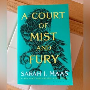 A Court of Mist and Fury Paperback Book